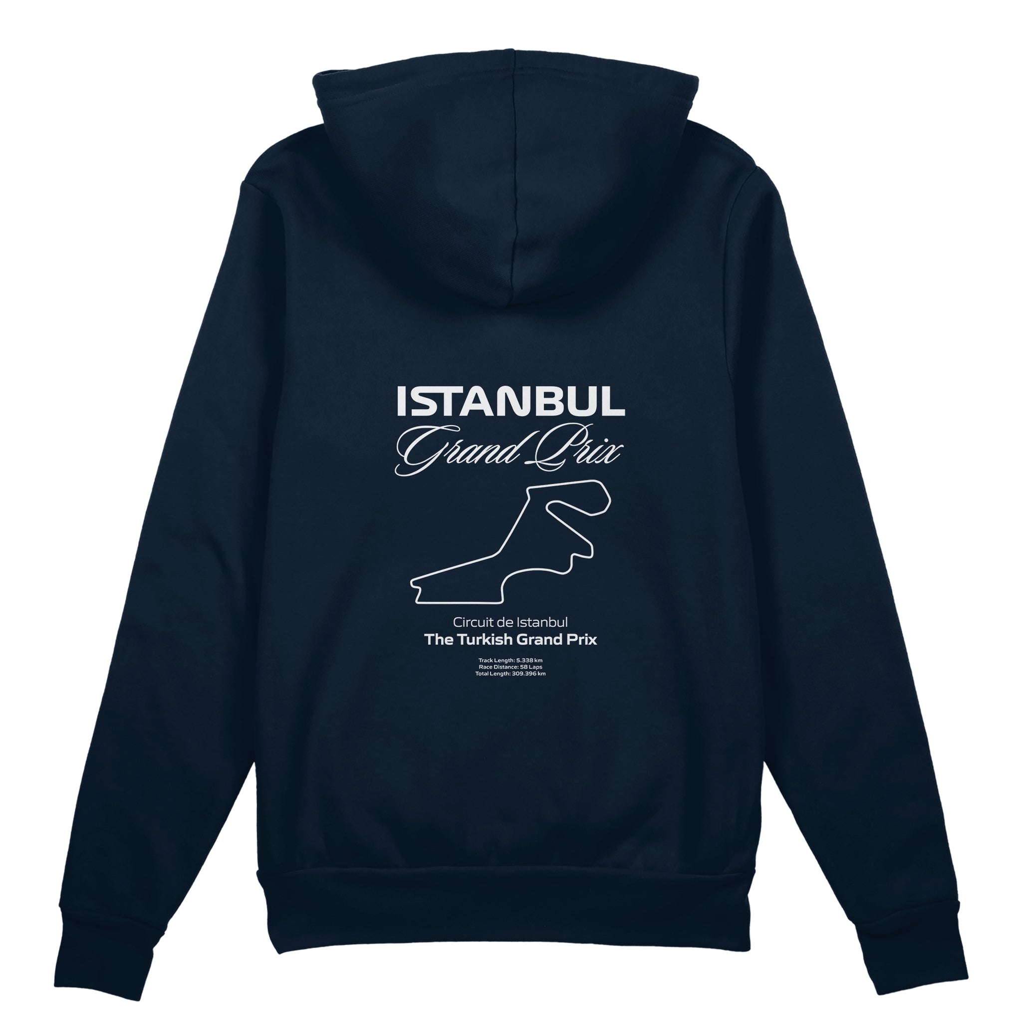 Türkiye Grand Prix Oversize Hoodie - Lacivert - arka görünüm