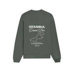 Türkiye Grand Prix Oversize Sweatshirt - Antrasit - arka görünüm