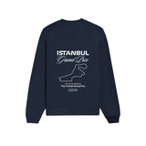 Türkiye Grand Prix Oversize Sweatshirt - Lacivert - arka görünüm