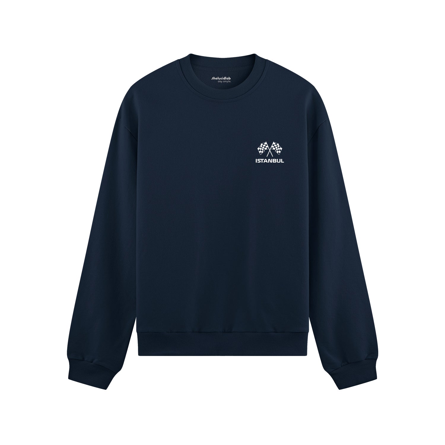 Türkiye Grand Prix Oversize Sweatshirt - Lacivert - ön görünüm