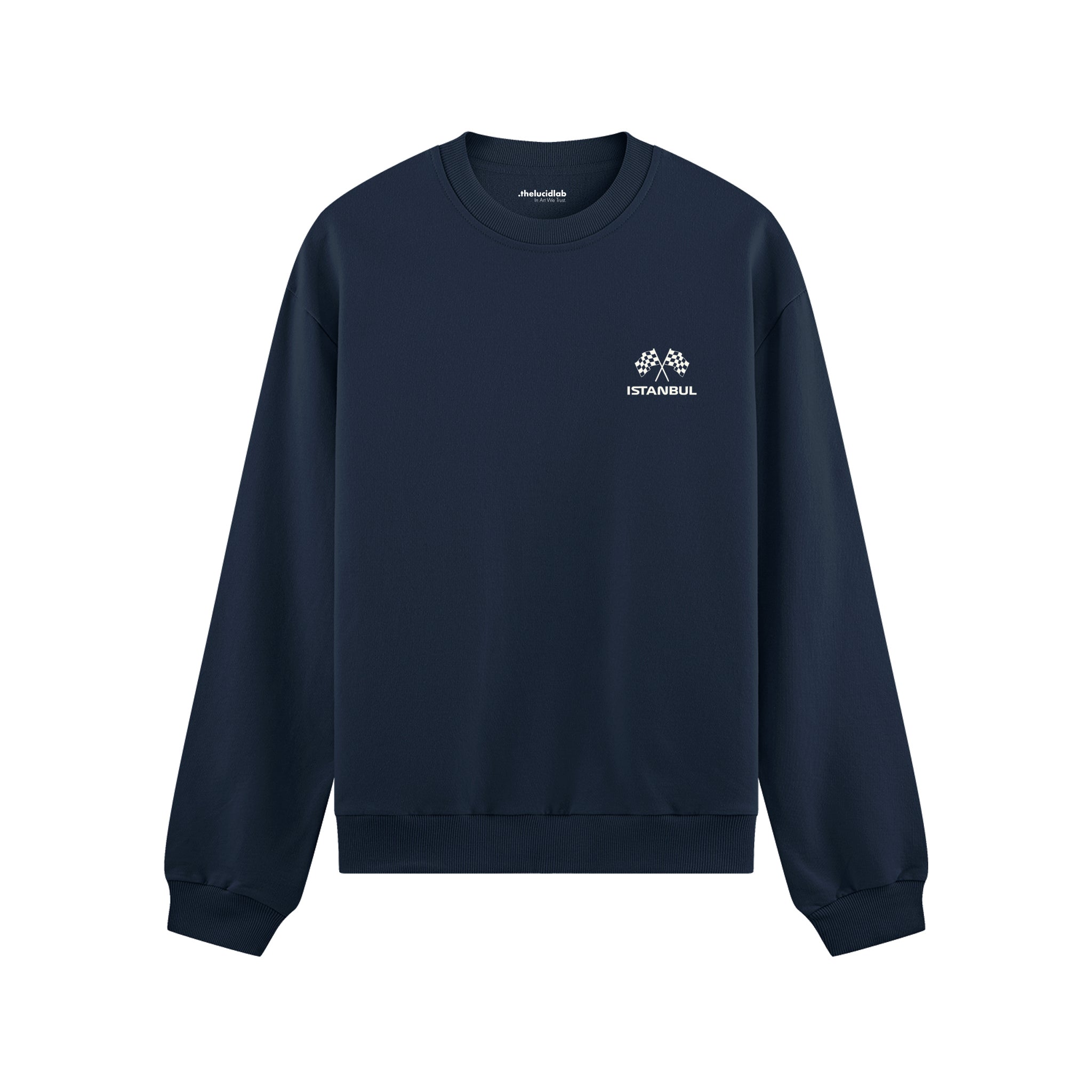 Türkiye Grand Prix Oversize Sweatshirt - Lacivert - ön görünüm