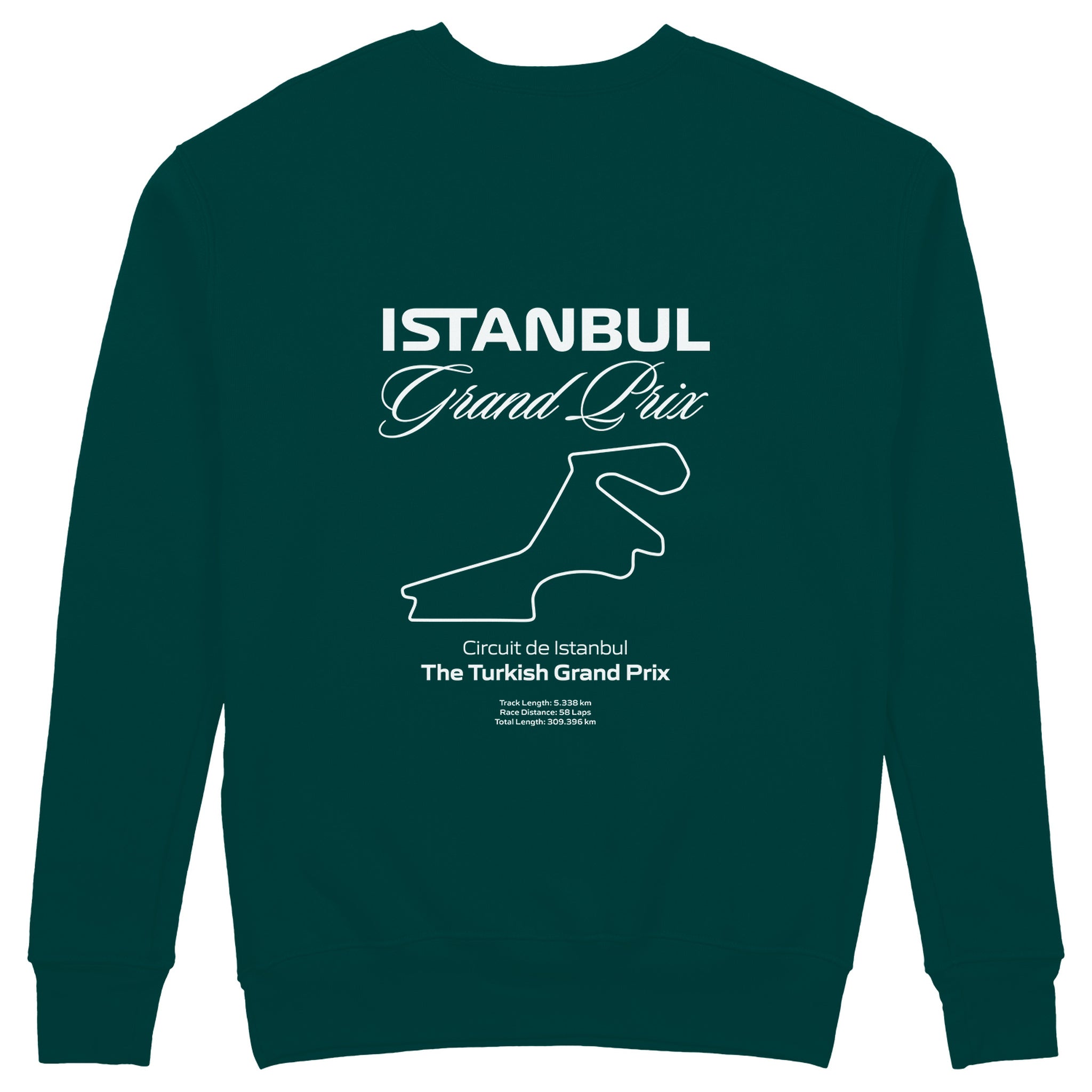Türkiye Grand Prix Sweatshirt - Antrasit - arka görünüm