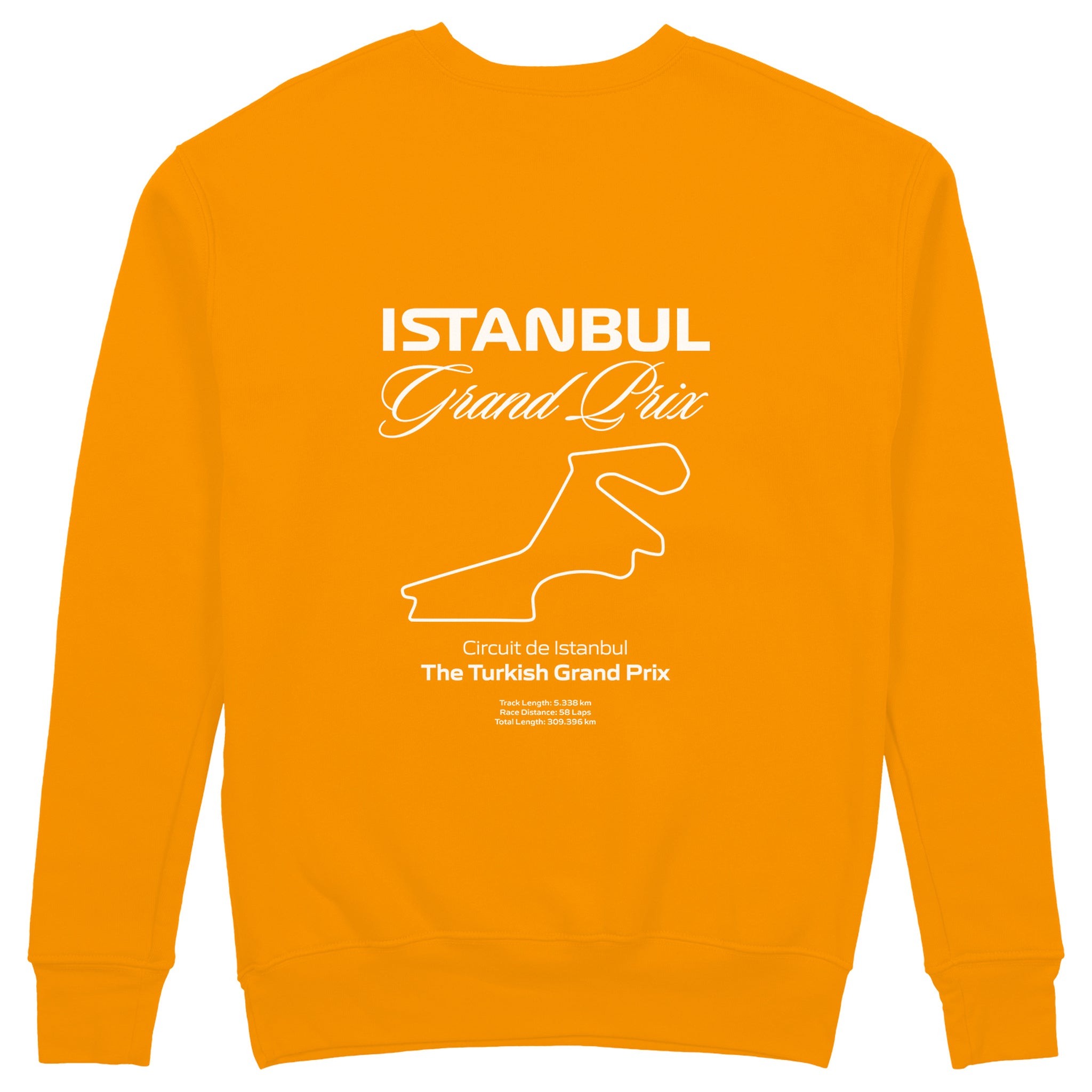 Türkiye Grand Prix Sweatshirt - Turuncu - arka görünüm
