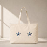 Two Stars Up Club Tote Bag – ön görünüm