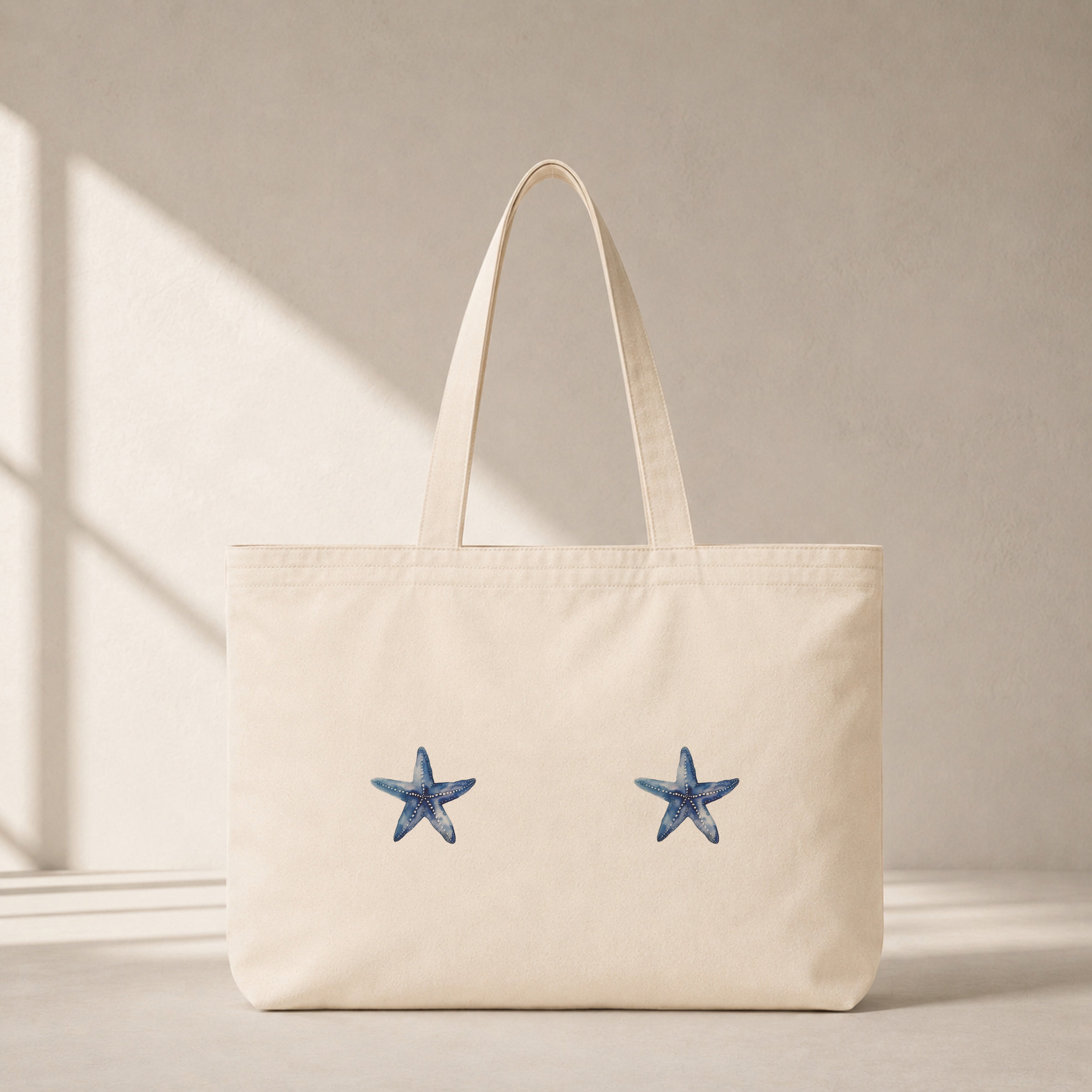 Two Stars Up Club Tote Bag – ön görünüm
