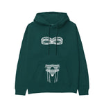 Unshell Me Hoodie - Koyu Yeşil - ön görünüm