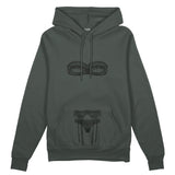 Unshell Me Oversize Hoodie - Antrasit - ön görünüm