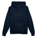 Unshell Me Oversize Hoodie - Lacivert - ön görünüm