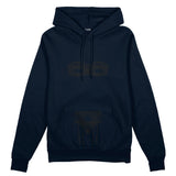 Unshell Me Oversize Hoodie - Lacivert - ön görünüm