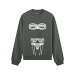 Unshell Me Oversize Sweatshirt - Antrasit - ön görünüm