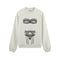 Unshell Me Oversize Sweatshirt - Beyaz - ön görünüm