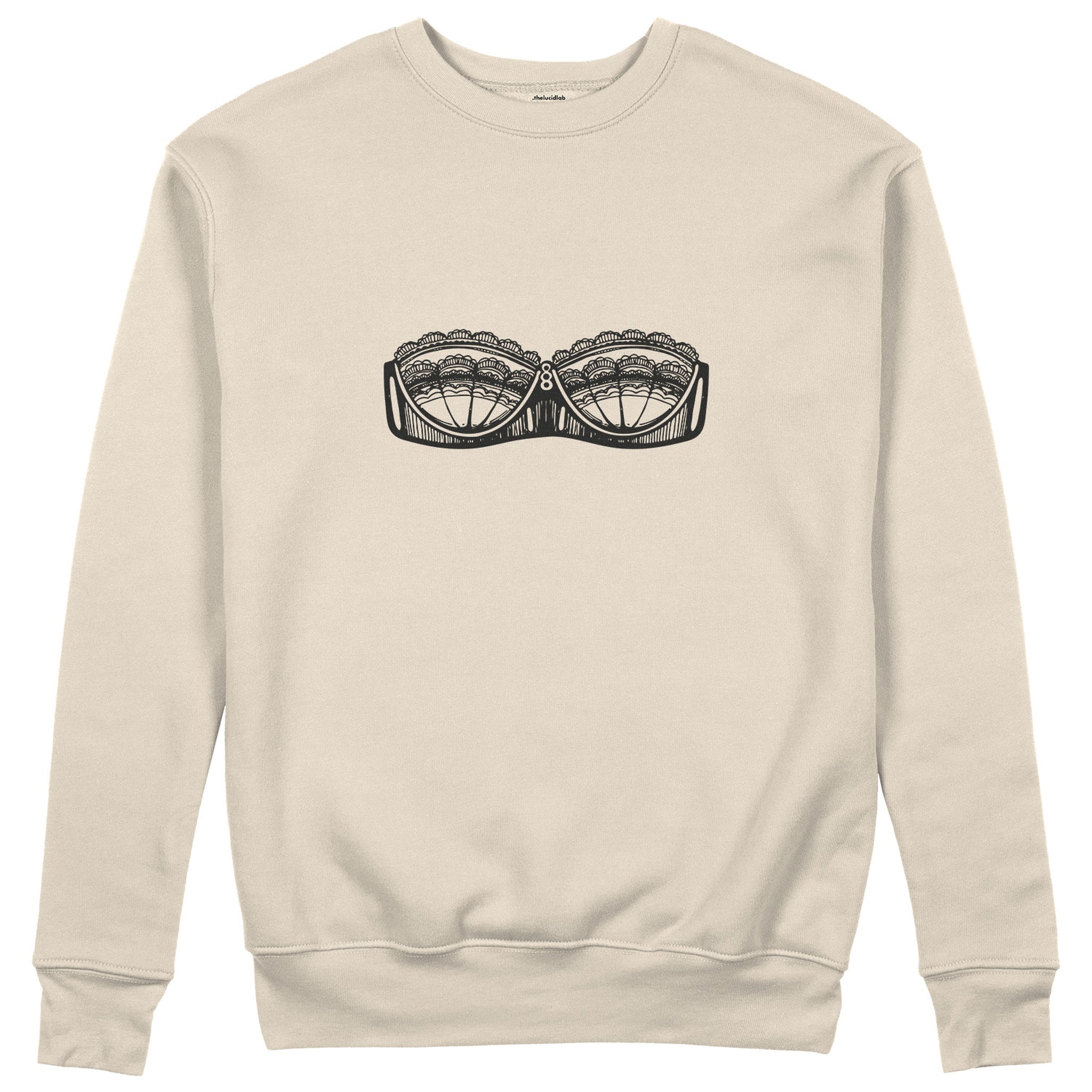 Unshell Me Sweatshirt - Bej - ön görünüm