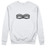 Unshell Me Sweatshirt - Beyaz - ön görünüm