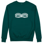 Unshell Me Sweatshirt - Koyu Yeşil - ön görünüm