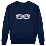 Unshell Me Sweatshirt - Lacivert - ön görünüm