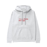 Wake Up Barbie Hoodie - Beyaz - ön görünüm