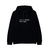 Wake Up Barbie Hoodie - Siyah - ön görünüm