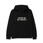 Wanna Be My Cardio Hoodie - Siyah - ön görünüm