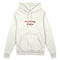 Warning I Bite Oversize Hoodie - Beyaz - ön görünüm