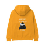 We Need A Hug Hoodie - Turuncu - arka görünüm