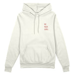 We Need A Hug Oversize Hoodie - Beyaz - ön görünüm