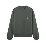 We Need A Hug Oversize Sweatshirt - Antrasit - ön görünüm