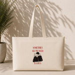We Need A Hug Weekend Tote Bag – ön görünüm