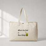 What The Fuck Is Kuzu Kulağı Daily Tote Bag – ön görünüm