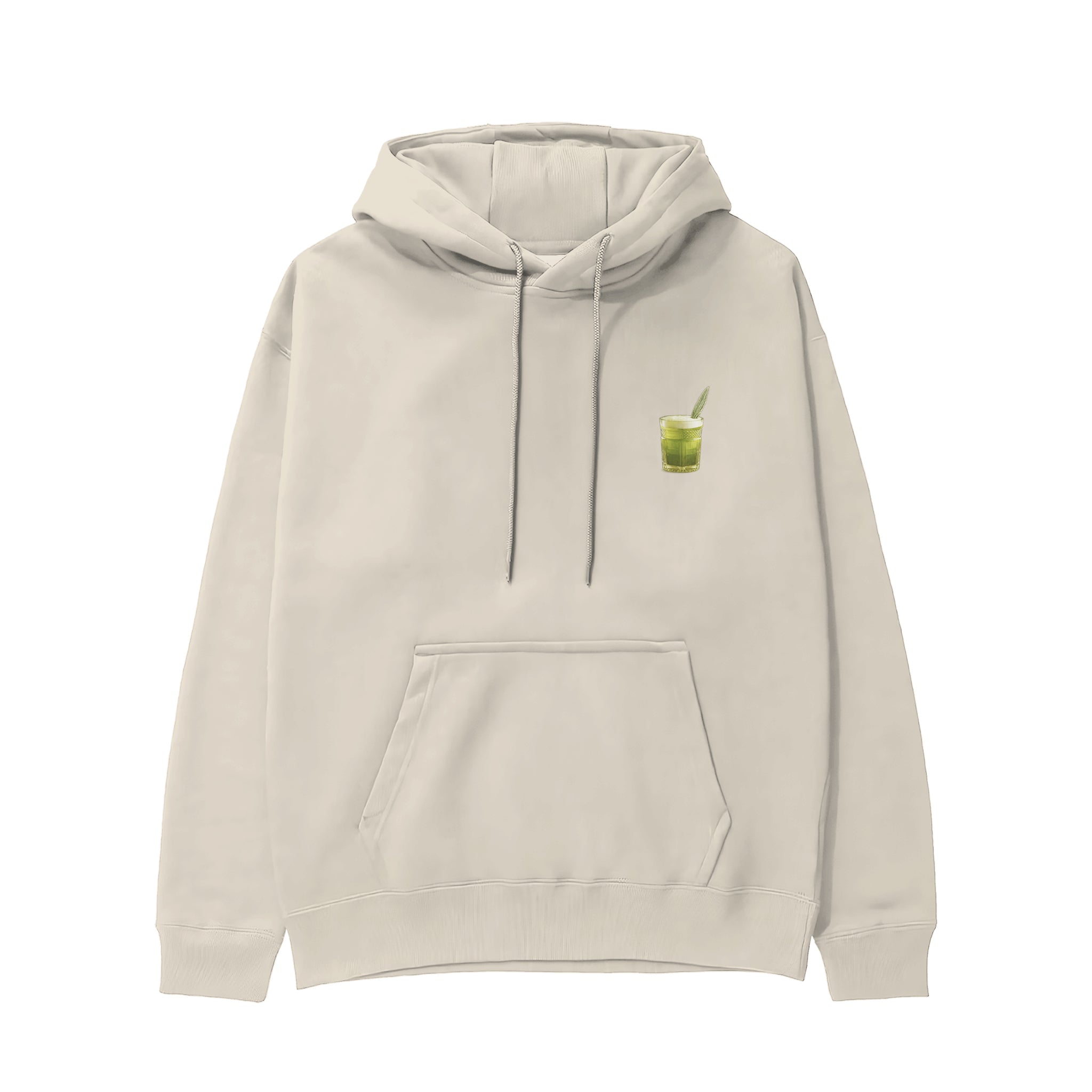 What The Fuck Is Kuzu Kulağı Hoodie - Krem - ön görünüm
