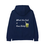 What The Fuck Is Kuzu Kulağı Hoodie - Lacivert - arka görünüm