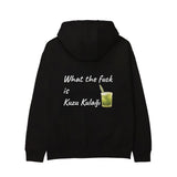 What The Fuck Is Kuzu Kulağı Hoodie - Siyah - arka görünüm