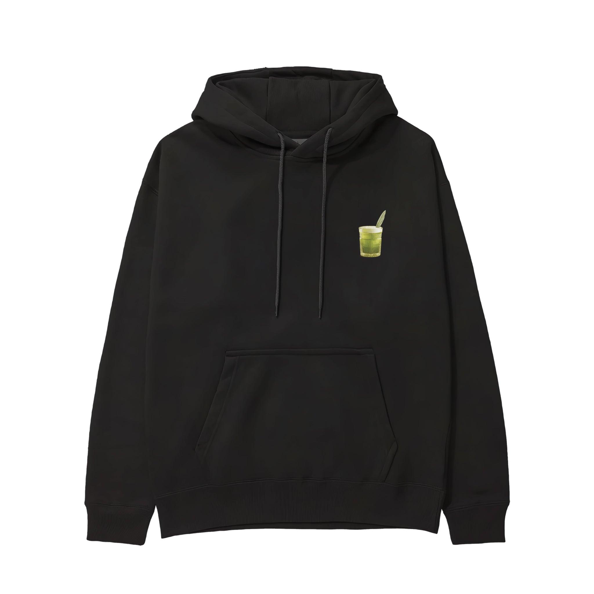 What The Fuck Is Kuzu Kulağı Hoodie - Siyah - ön görünüm