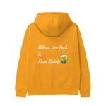 What The Fuck Is Kuzu Kulağı Hoodie - Turuncu - arka görünüm