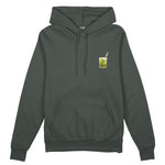 What The Fuck Is Kuzu Kulağı Oversize Hoodie - Antrasit - ön görünüm