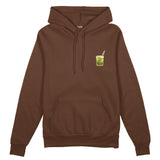 What The Fuck Is Kuzu Kulağı Oversize Hoodie - Kahverengi - ön görünüm