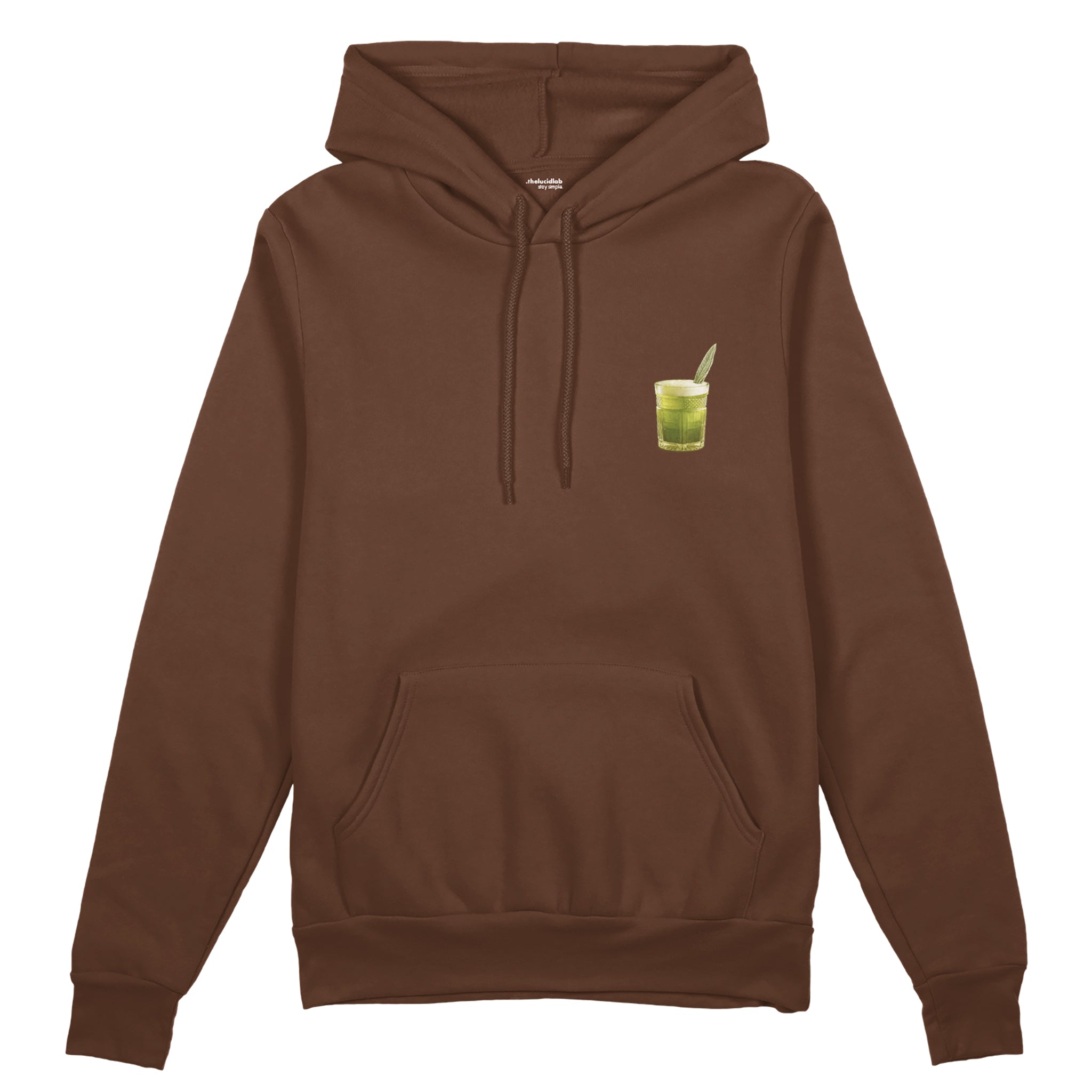 What The Fuck Is Kuzu Kulağı Oversize Hoodie - Kahverengi - ön görünüm