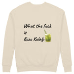 What The Fuck Is Kuzu Kulağı Sweatshirt - Bej - arka görünüm