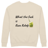 What The Fuck Is Kuzu Kulağı Sweatshirt - Bej - arka görünüm