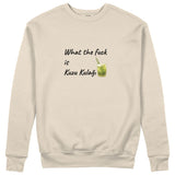 What The Fuck Is Kuzu Kulağı Sweatshirt - Bej - ön görünüm