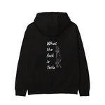 What The Fuck Is Tesla Hoodie - Siyah - arka görünüm