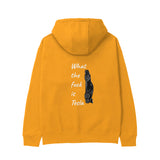 What The Fuck Is Tesla Hoodie - Turuncu - arka görünüm