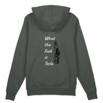 What The Fuck Is Tesla Oversize Hoodie - Antrasit - arka görünüm