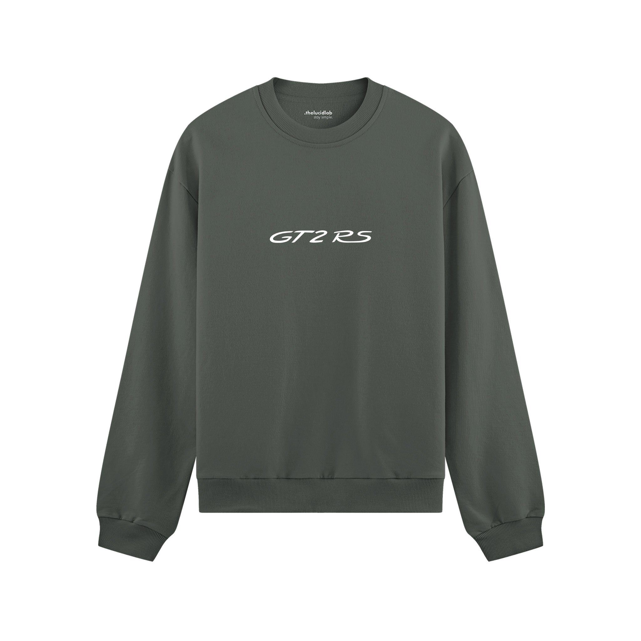 What The Fuck Is Tesla Oversize Sweatshirt - Antrasit - ön görünüm