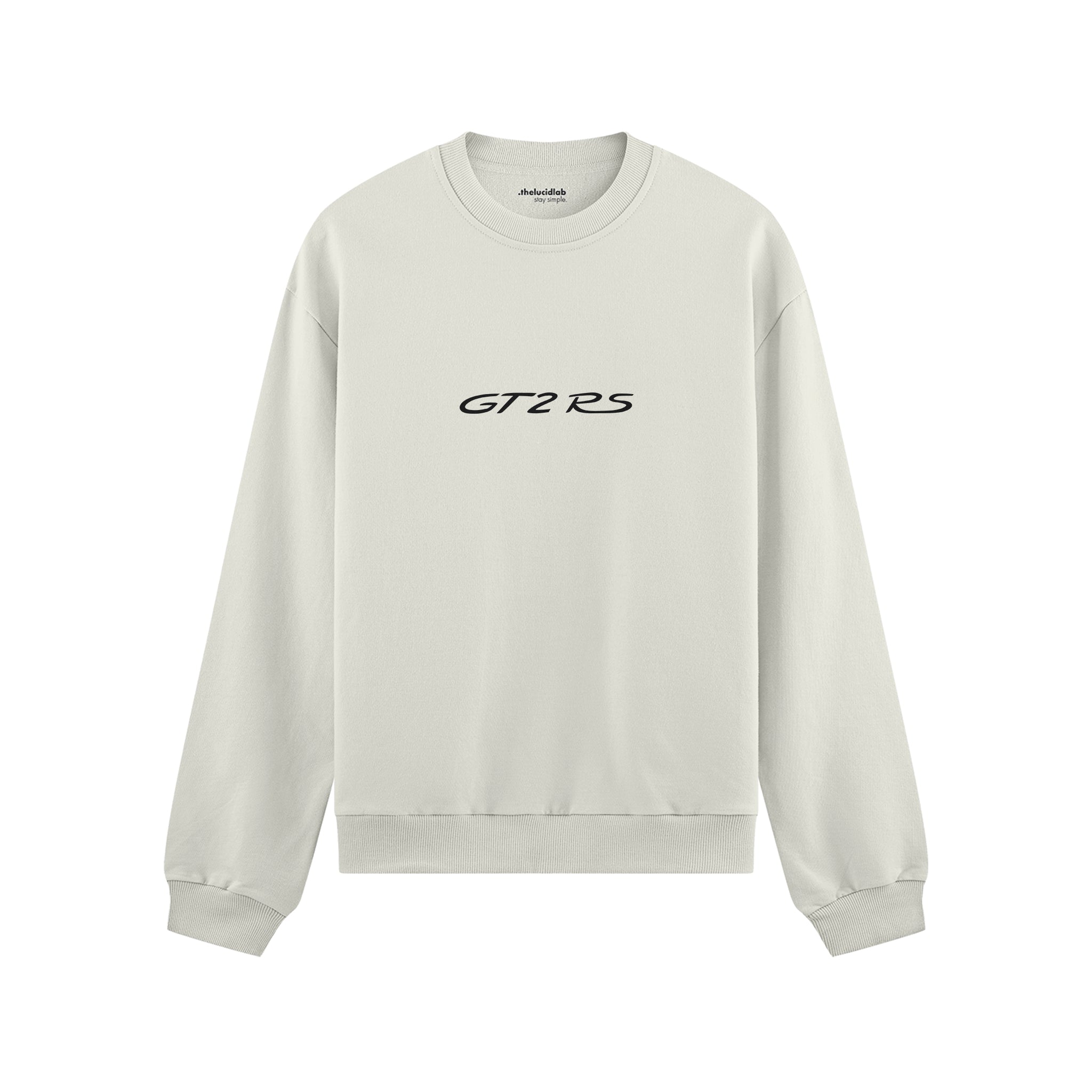 What The Fuck Is Tesla Oversize Sweatshirt - Beyaz - ön görünüm