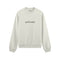 What The Fuck Is Tesla Oversize Sweatshirt - Beyaz - ön görünüm
