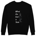 What The Fuck Is Tesla Sweatshirt - Siyah - arka görünüm