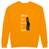 What The Fuck Is Tesla Sweatshirt - Turuncu - arka görünüm