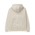 White Bikini Hoodie - Krem - arka görünüm