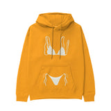 White Bikini Hoodie - Turuncu - ön görünüm