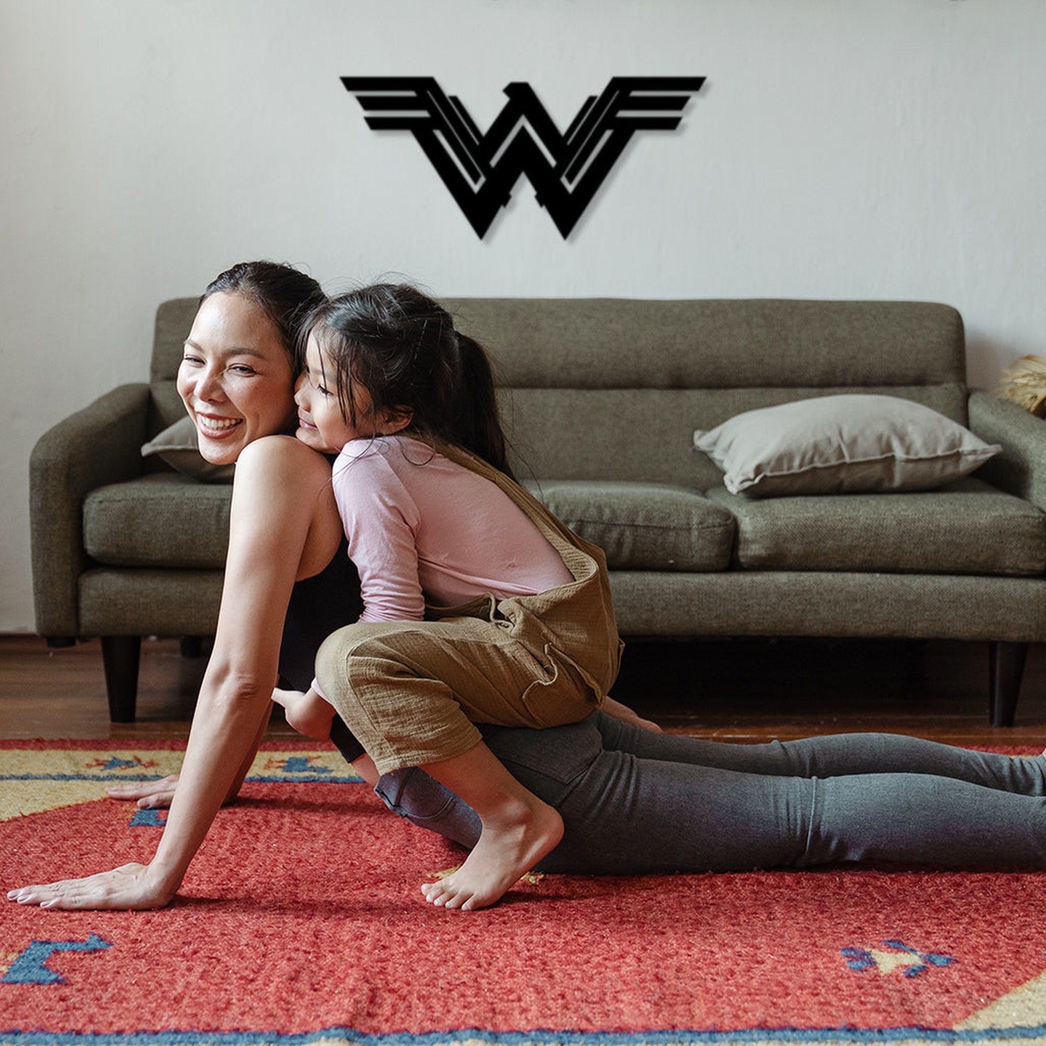 Wonder Women Metal Duvar Dekoru